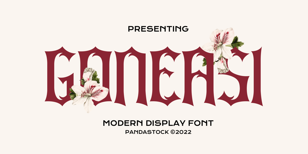Goneasi font