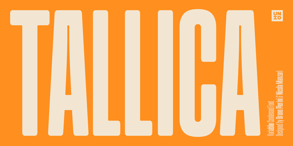 Tallica font