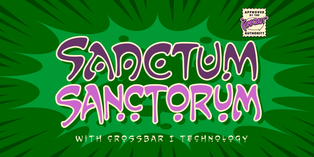 Sanctum Sanctorum font