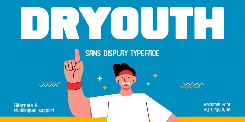 Dryouth font