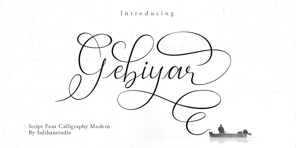 Gebiyar font