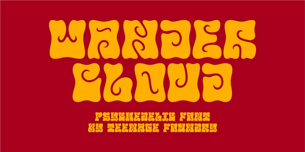 TF Wander Cloud font