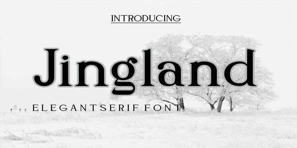 Jingland font