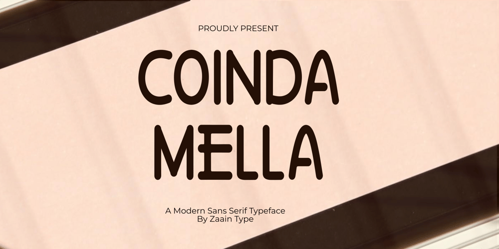 Coinda Mella font