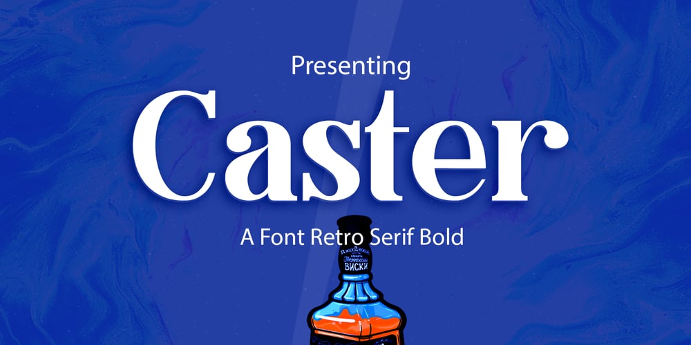 Caster font