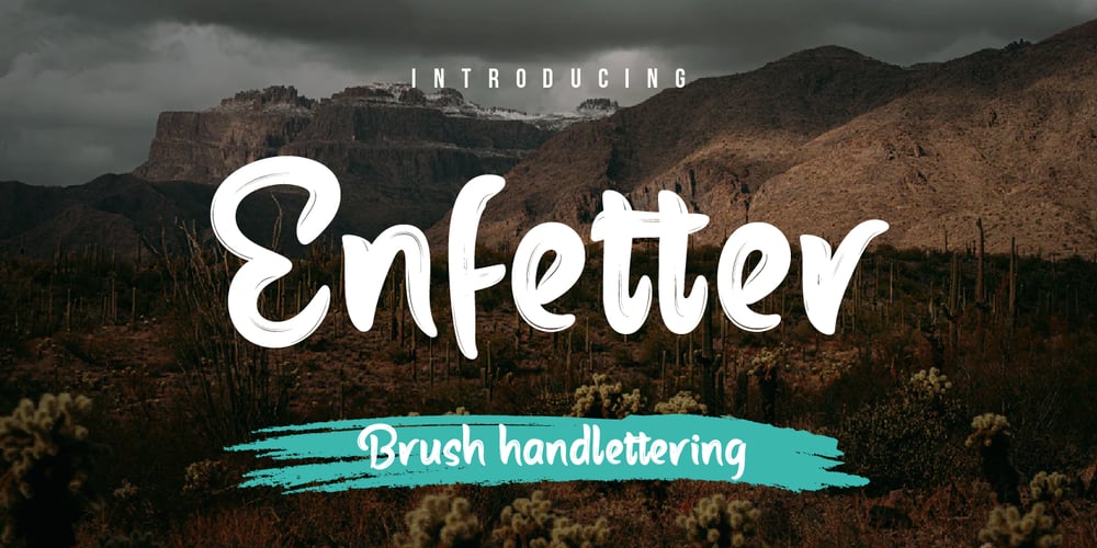Enfetter font