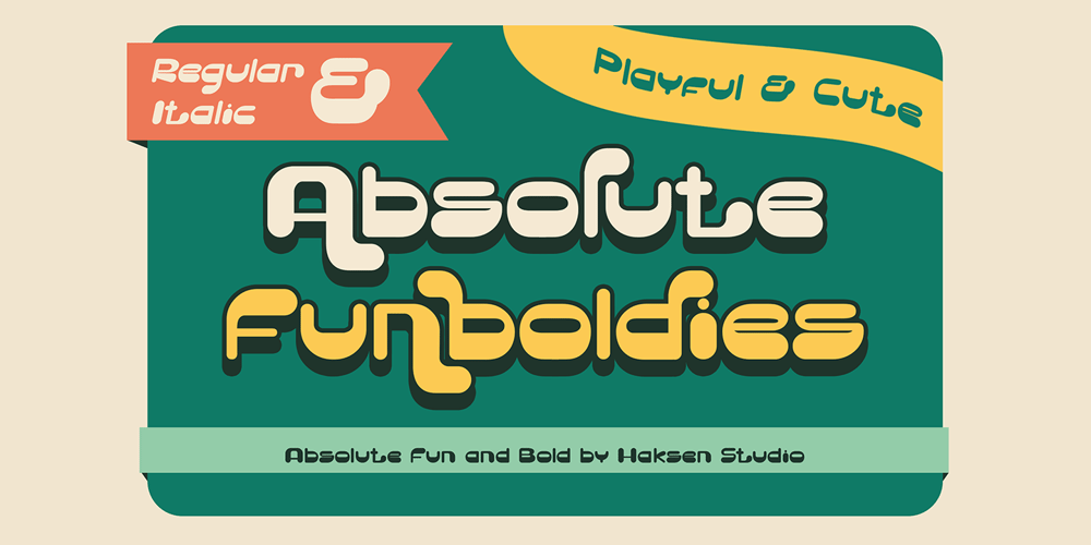 Absolute Funboldies font
