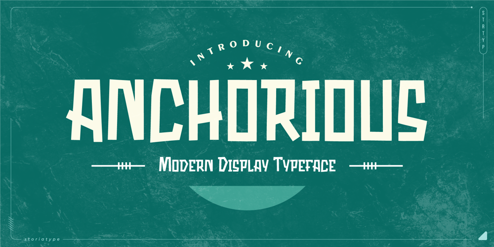 Anchorious font