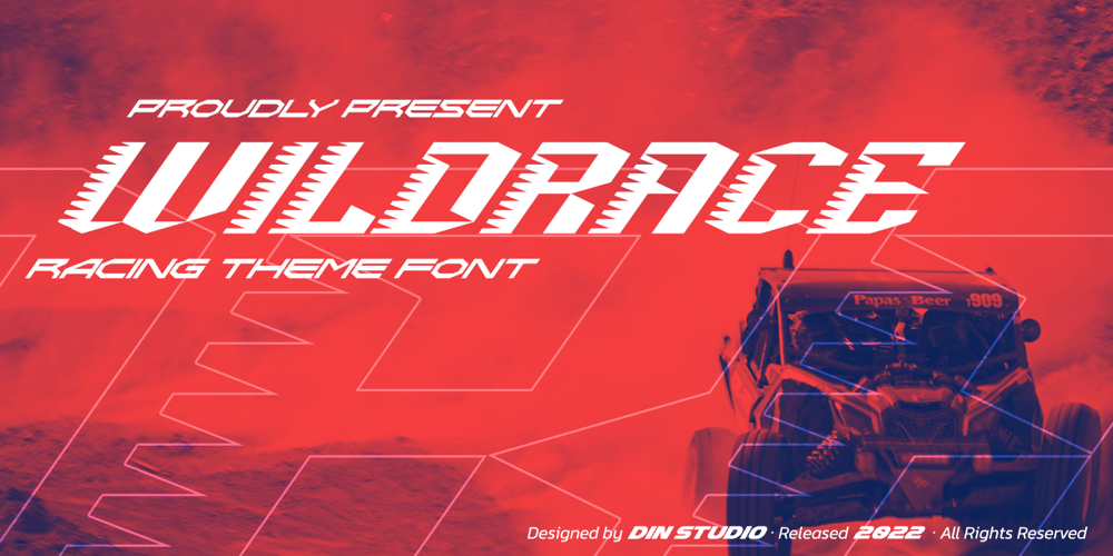 Wildrace font
