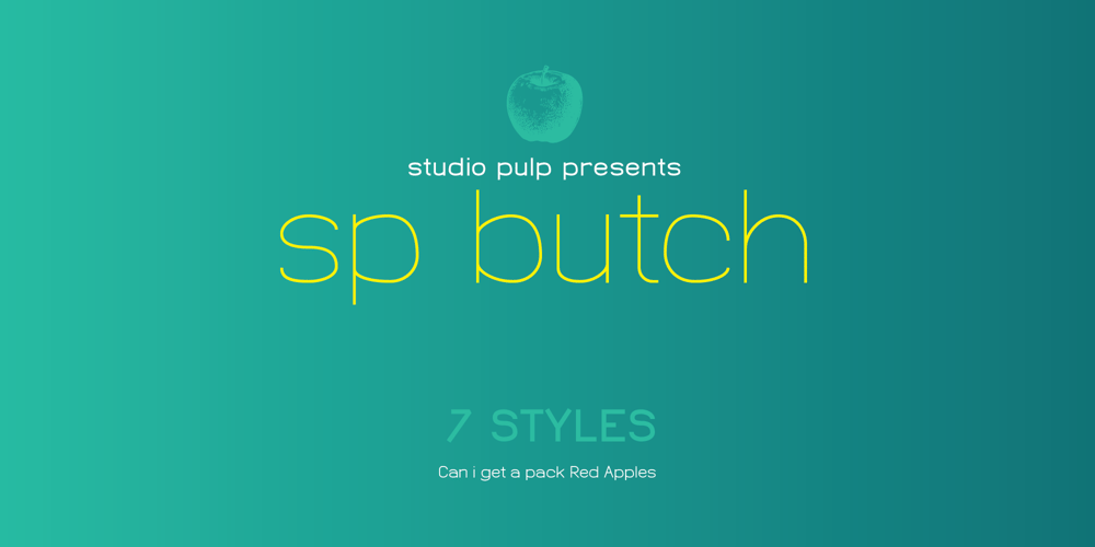 SP Butch font