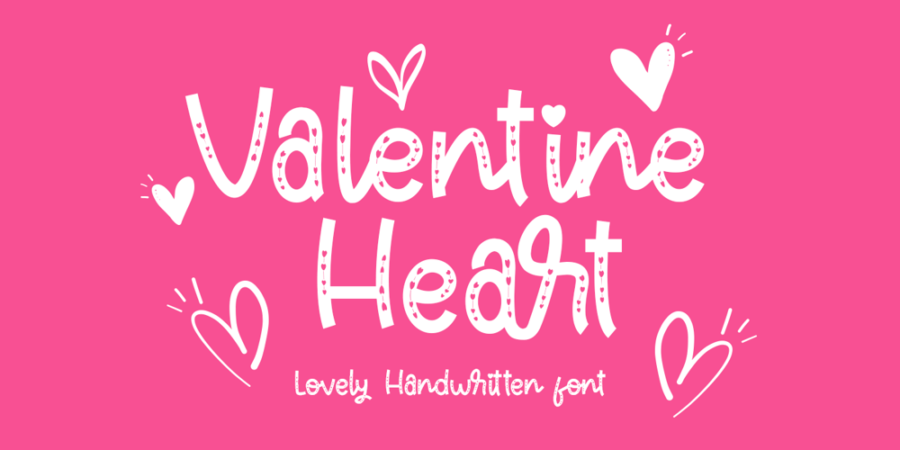 Valentine Heart font