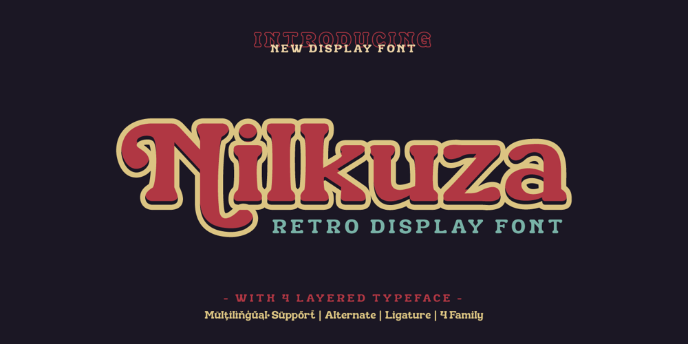 Nilkuza font