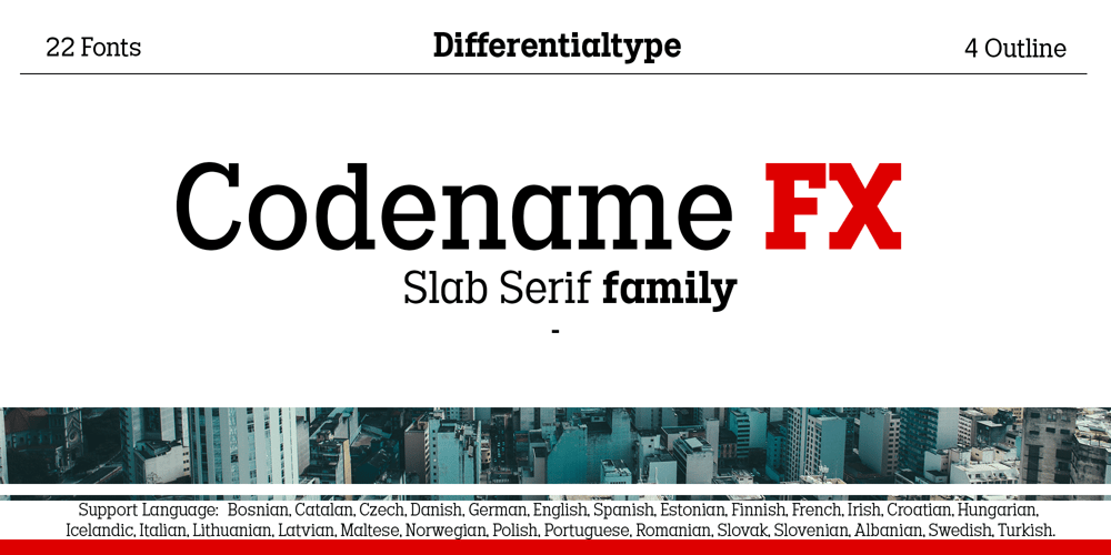 Codename FX font