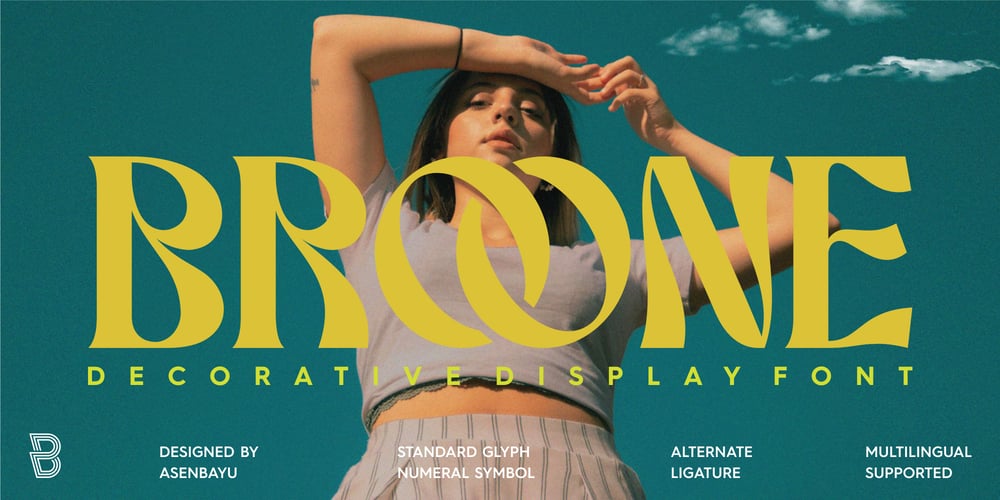Broone font