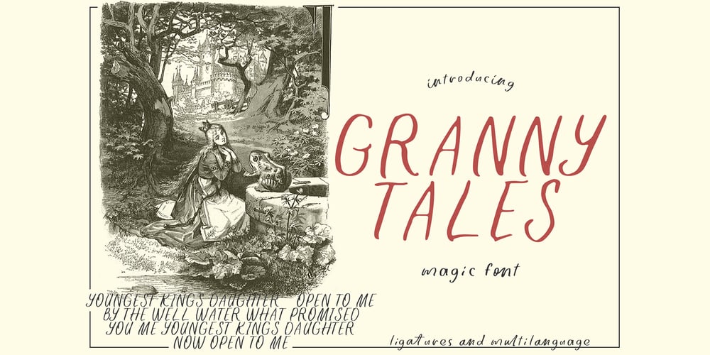 Granny Tales font
