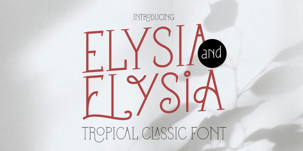Elysia font