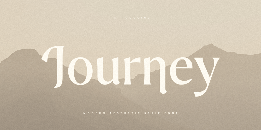 Journey Style font