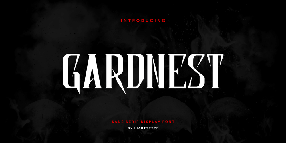Gardnest font