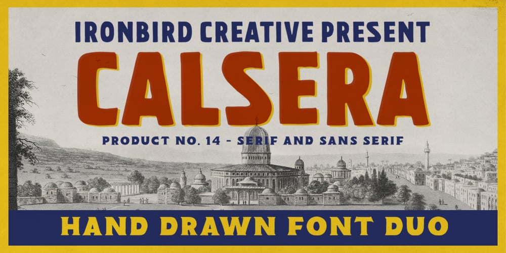 Calsera font