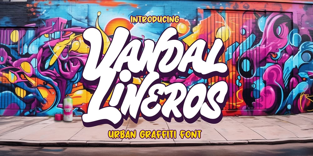 Vandal Lineros font
