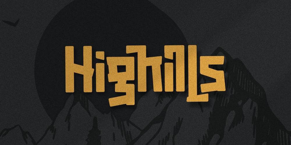 Highills font