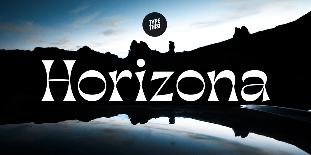 Horizona font