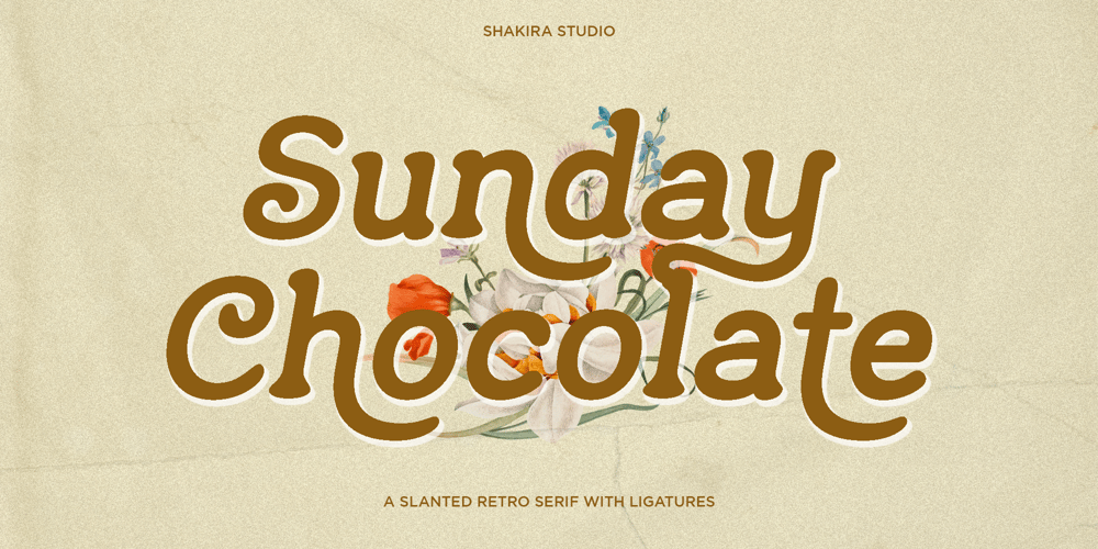 Sunday Chocolate font