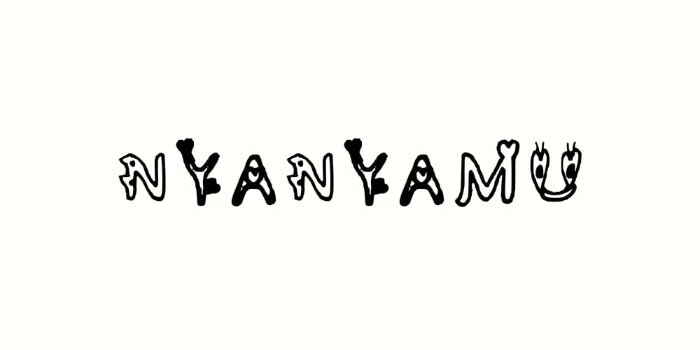 Nyanyamu font