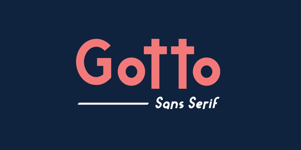 Gotto font
