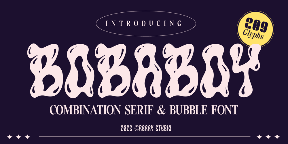 Bobaboy font