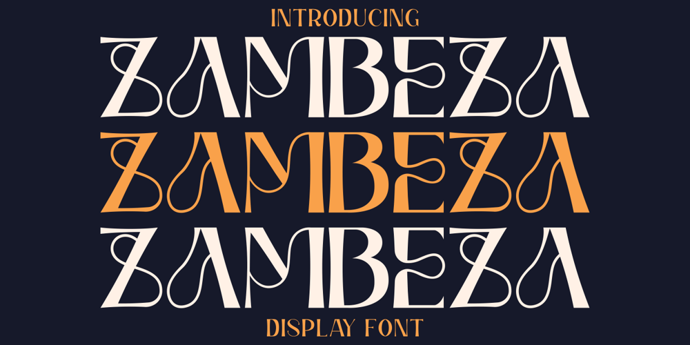 Zambeza font