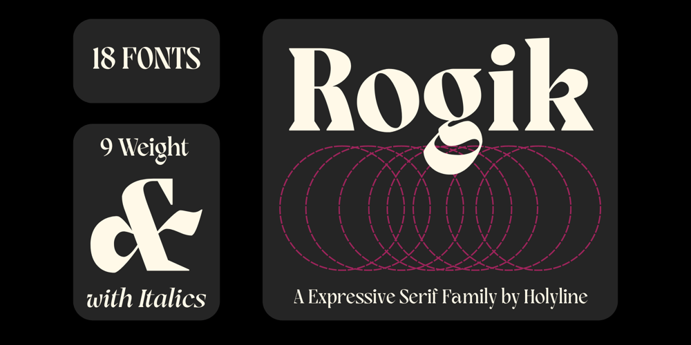 Rogik font