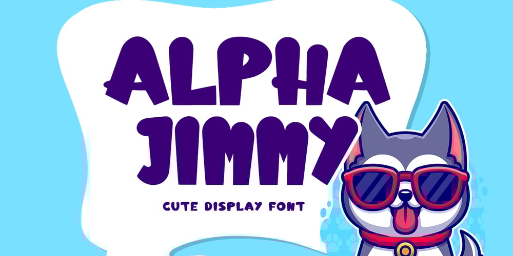 Alpha Jimmy font