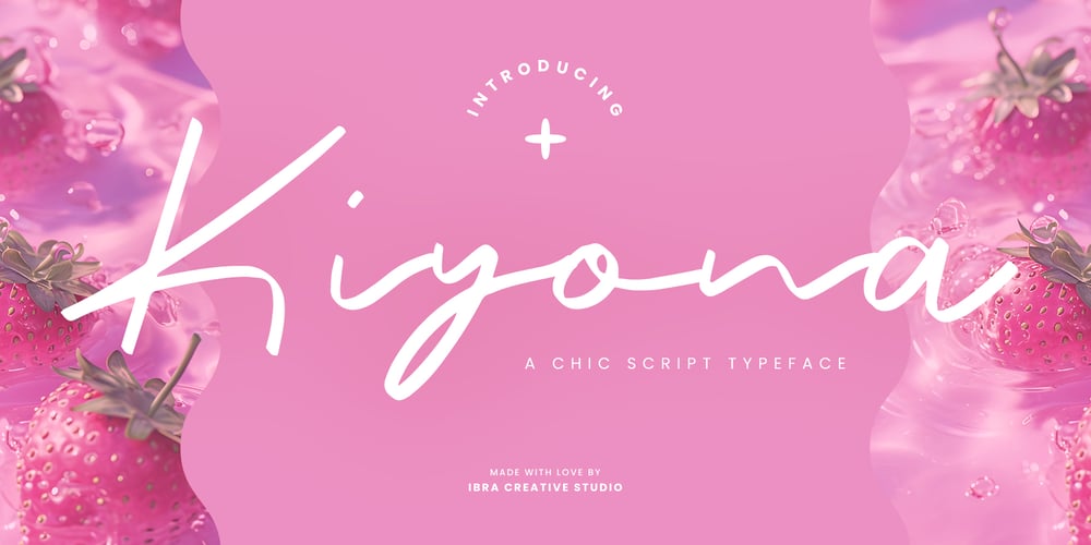 Kiyona font