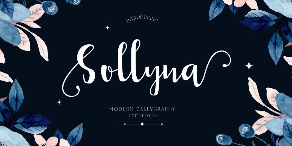 Sollyna font