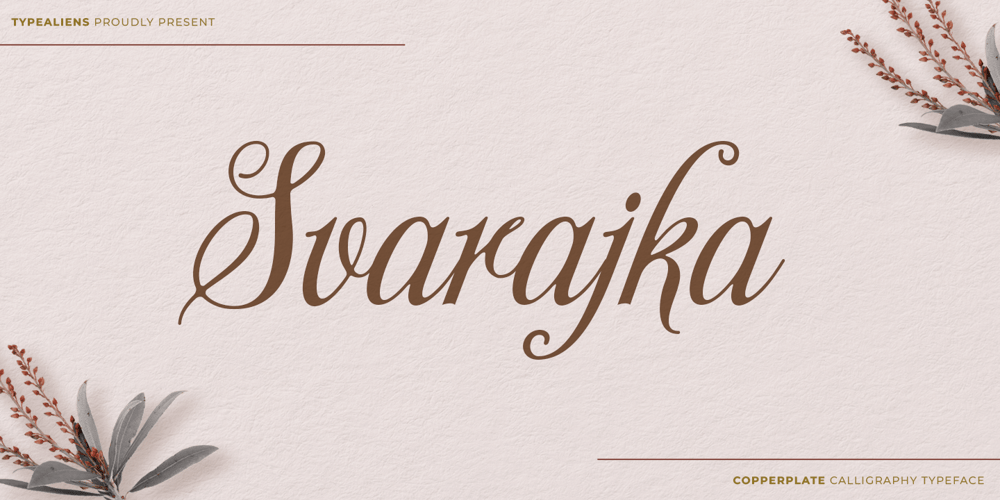 Svarajka font