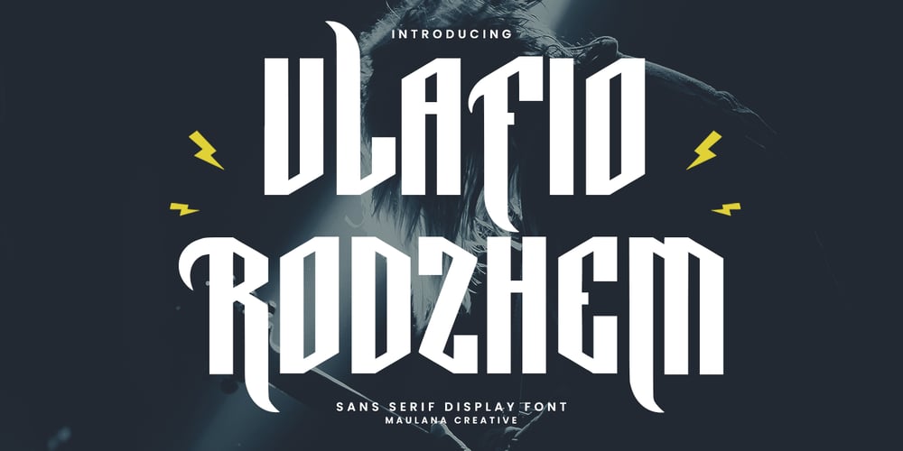 MC Vlafio Rodzhem font