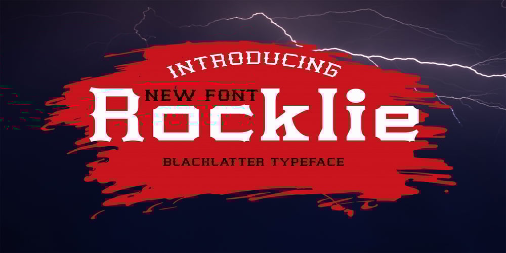 Rocklie font
