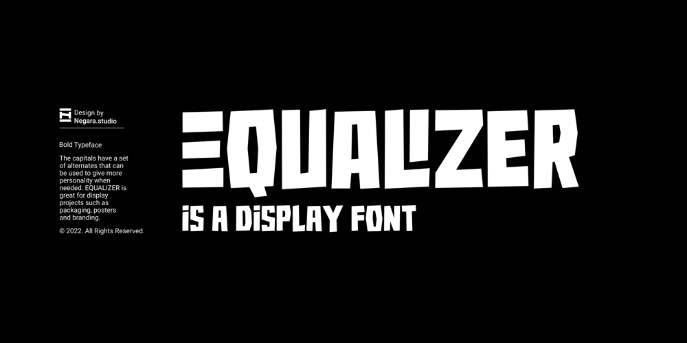 Equalizer font