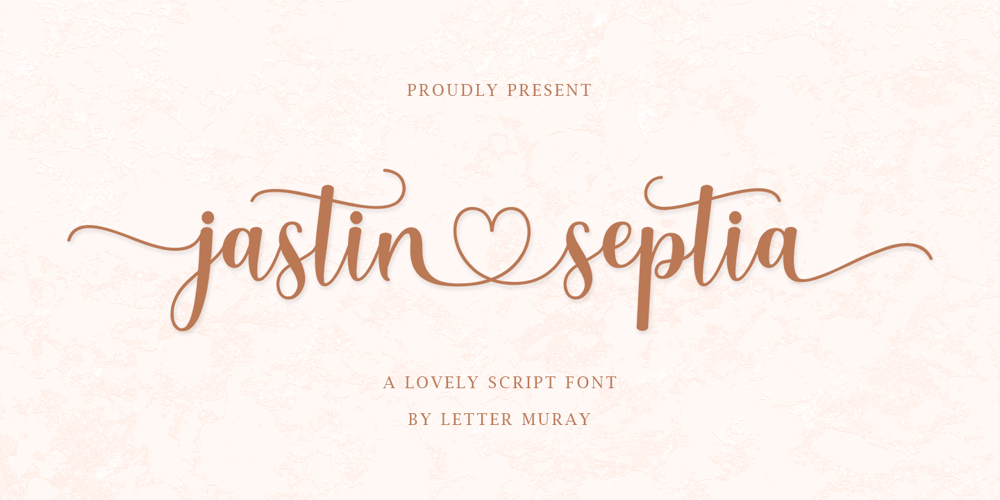 Jastin Septia font