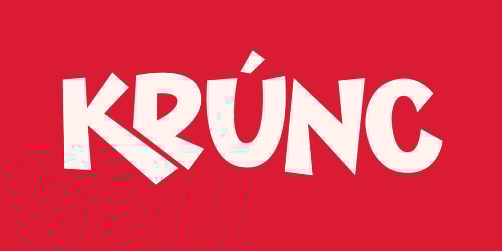 Krunc font