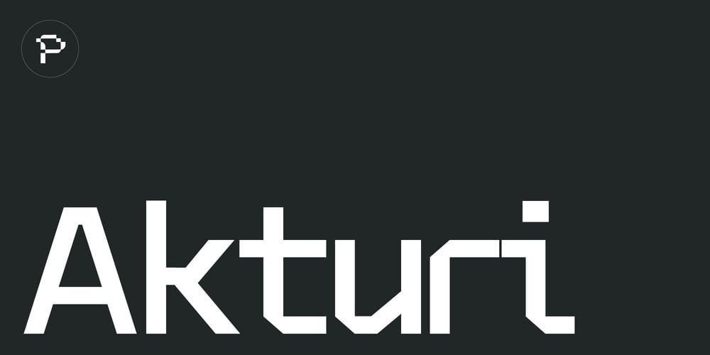 Akturi font