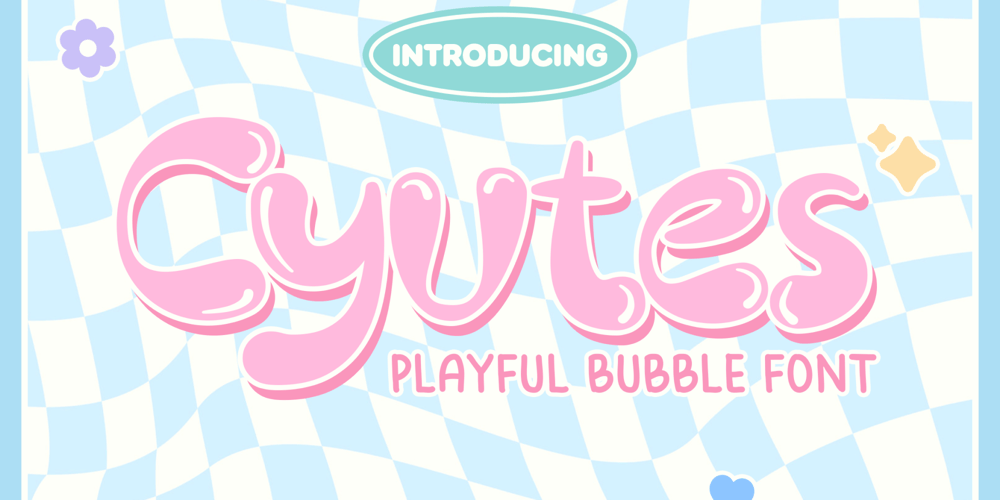 Cyutes font