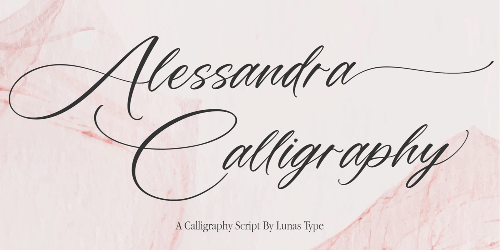Alessandra font