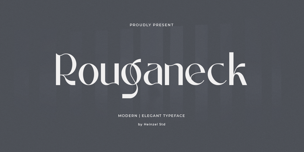 Rouganeck font