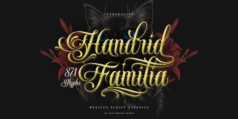 Handrid Familia font