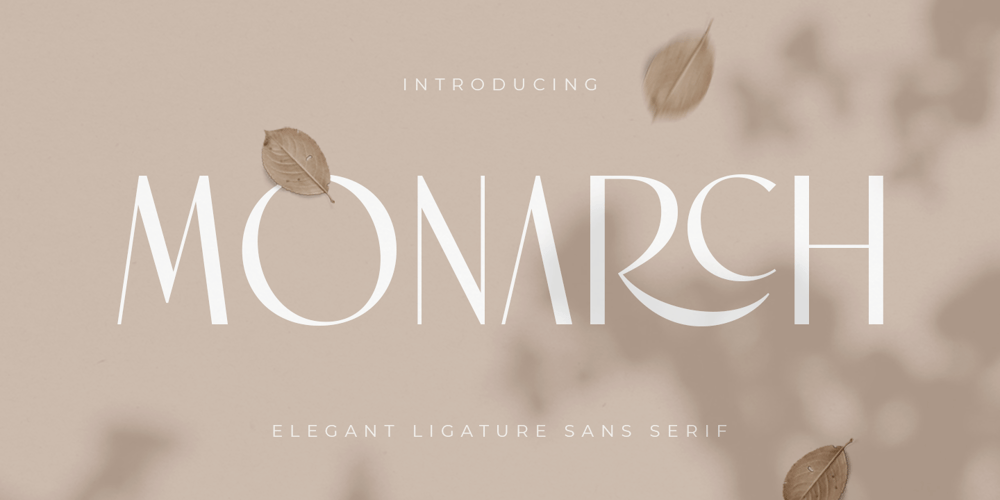 Monarch SS font