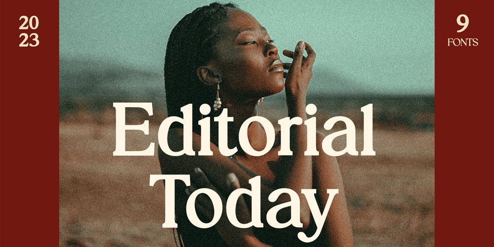 Editorial Today font
