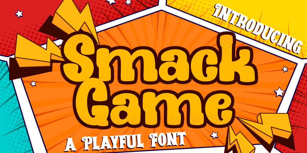 Smack Game font