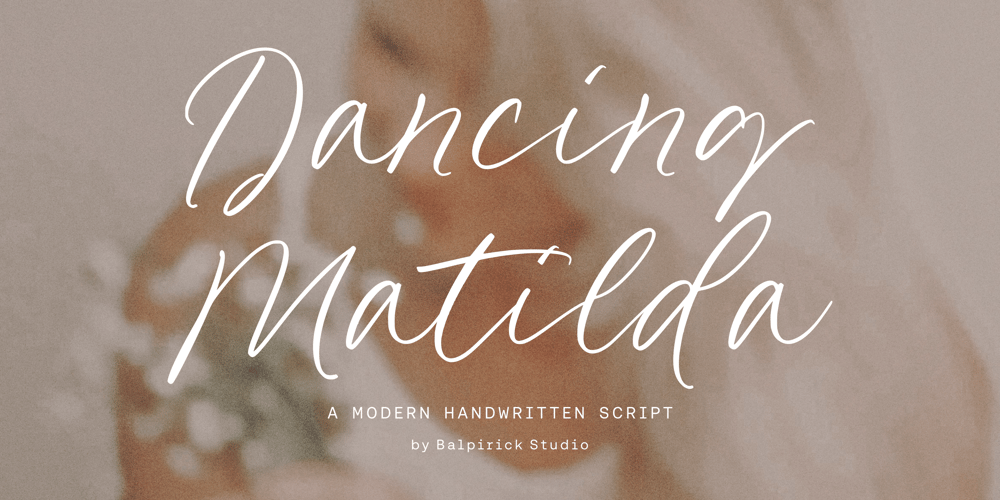 Dancing Matilda font